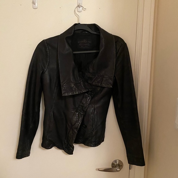 COPY - All saints leather jacket - Picture 5 of 8